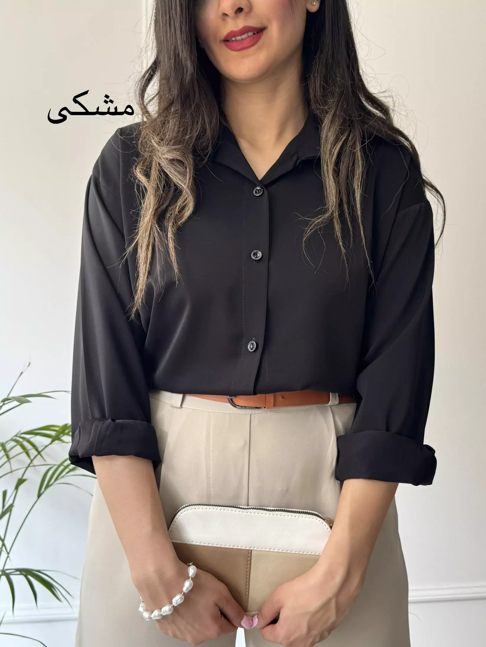 شومیز مانتویی بیسیک الیزه